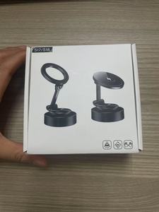 Giá đỡ điện thoại di động trên ô tô, tích hợp sạc không dây 15W, hút từ tính, gấp gọn, gắn trên taplo - Product Image 6