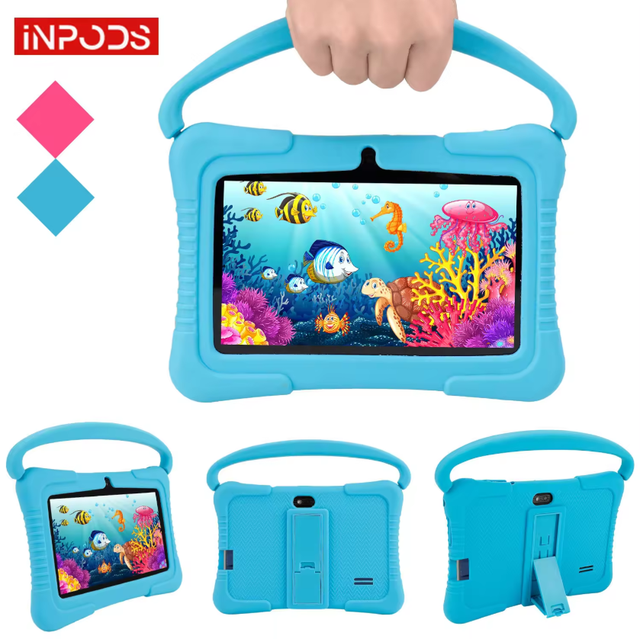7-Inch Android Tablet Pc Educational Pad with Parental Lock Eye Protect HD Screen Tablets for Study Learning Gadgets