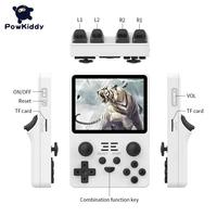 Console de jeu portable Powkiddy RGB20S, écran IPS de 3,5 pouces, système open source, joystick rétro nostalgique PSP, jeu d'arcade, Wi-Fi
