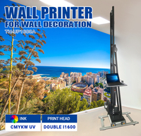 Impresora de pared de hormigón 3D portátil ligera en máquina de construcción de ruedas negras para proyectos residenciales/comerciales