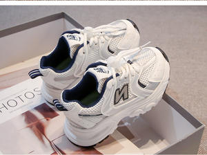 Erkek ve Kız Çocuk Ayakkabıları Yeni İlkbahar ve Sonbahar Modası Rahat Çocuk Spor Ayakkabıları File Günlük Ayakkabılar - Product Image 5