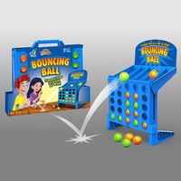 Vente en gros de balles rebondissantes populaires, jeu de table double d'intérieur, kit de jouets pour enfants, idéal pour un cadeau