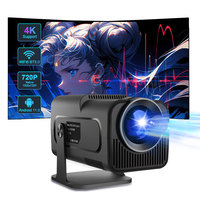 Android 11 projecteur 4K wifi hy320mini projecteurs portables téléphone portable sans fil miroir écran casting lien proyector maison