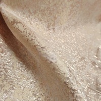 Vente en gros de tissu jacquard métallisé or clair pour robe tissu jacquard style rétro pour robe de femme tissu lolita pour bagage