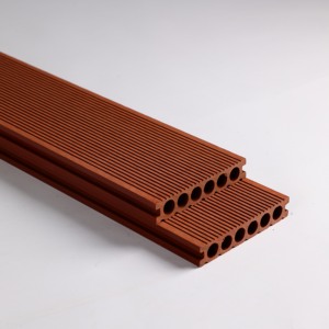 Bán chạy nhất rắn không thấm nước composite WPC decking Hollow WPC gỗ nhựa hạt thẳng WPC decking - Product Image 4