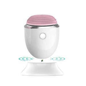 <span class=keywords><strong>Brosse</strong></span> <span class=keywords><strong>nettoyante</strong></span> pour le <span class=keywords><strong>visage</strong></span> en silicone imperméable IPX7 à vibration ultrasonique électrique CE pour un nettoyage en profondeur et un massage facial à domicile - Product Image 1