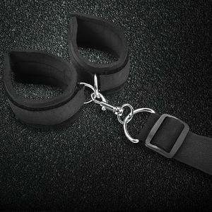 SM geri kelepçe kısıtlama BDSM seks oyuncak seti ağız Slave Slave oyna <span class=keywords><strong>Sextoy</strong></span> yetişkin çift kadın 18 + esaret kiti Set seks ürün dükkanı - Product Image 5