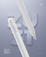 Stylet plat universel Heatz ZU31 pour écran tactile, remplacement pour téléphones mobiles, tablettes, iPad - pour le dessin et l'utilisation sur ordinateur portable