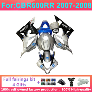 Kit de carénage complet pour moto compatible HONDA CBR600RR F5 CBR 600RR CBR600 2007 2008 07 08 – Ensemble de carénages en plastique Zxmt - Product Image 2