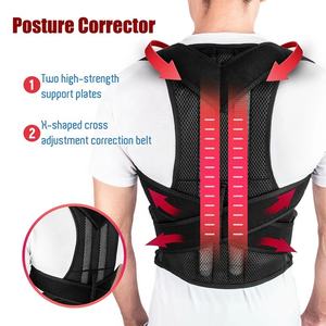 Entraîneur dorsal réglable Orthèse de posture Correcteur de posture <span class=keywords><strong>Stop</strong></span> <span class=keywords><strong>Slouching</strong></span> Hunching Clavicule Support <span class=keywords><strong>Brace</strong></span> - Product Image 4