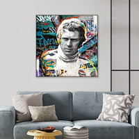Drop Shipping Wholesale Home Decor Pop Art Canvas Painting Graffiti Wall Art Decor Colorful Picture Hanging Painting