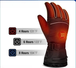 Gants chauffants électriques étanches à batterie rechargeable - Product Image 2