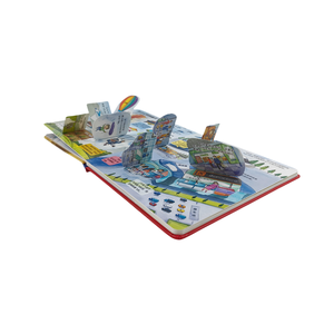 Nhà Máy Bán Hàng Trực Tiếp Mầm Non Giáo Dục Đồ Chơi Tùy Chỉnh Mềm Bìa Trẻ Em Lift Flap Board In Ấn Sách - Product Image 6