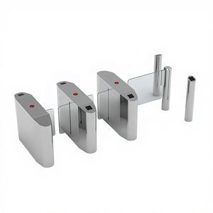 Led ODM rápido puerta corredera barrera de seguridad peatonal puertas con vidrio - Product Image 1