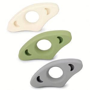 Soporte de silicona suave para el pulgar, clip antideslizante para sujetar páginas de libros con una sola mano, para estudio, oficina y hogar. - Product Image 1