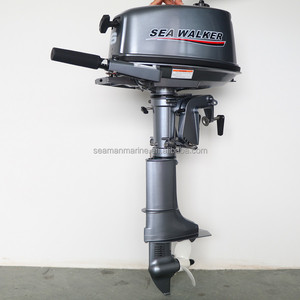 Seawalker 2 Stroke 6HP Mesin Tempel Kapal Mesin Pendek Poros untuk Rakit Tiup Perahu Yacht - Product Image 3