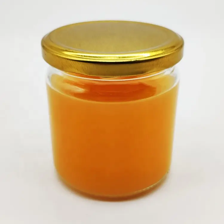 Hete Verkoop Gratis Monster Rond Geknoeid Glazen Honingpot Sappot Met Blik Deksels Voor Augurken Honing Opslag