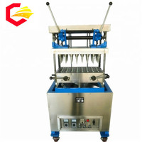 Machine industrielle de fabrication de cône de crème glacée, de sucre, de gaufrette, de biscuit, de cône de crème glacée de forme différente