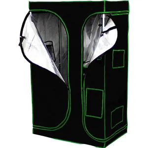 Easy Installation Observation Indoor Window and Floor Tray Greenhouse Hydroponics Cultivation Grow Tent Complete Kit