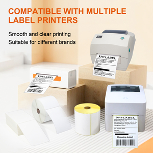 Hot Sale Waterproof A6 Thermal Fanfold <strong>Label</strong> Stack 100x150 Shipping <strong>Address</strong> Waybill <strong>Label</strong> 100mmx150mm Thermal <strong>Sticker</strong> - Product Image 5