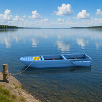 Flotteurs d'extérieur en PE à trois places, en plastique, épaissis, renforcés, haute flottabilité, écologiques, recyclables, grand format pour exercices d'urgence