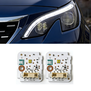 Module de source lumineuse DRL pour phares de voiture Peugeot <span class=keywords><strong>GT</strong></span> 4008 5008, lumière blanche - Product Image 1