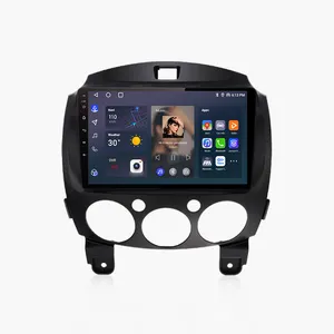 Junsun V1 AI ses 2 din Android otomobil radyosu MAZDA 2 Mazda2 2007-2014 için araç multimedya GPS 2din MAZDA 2 için autoradio DAB + DSP