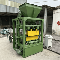La machine à fabriquer des blocs de ciment semi-automatique multifonctionnelle, robuste et durable, type Nicaragua 4-26, la plus vendue
