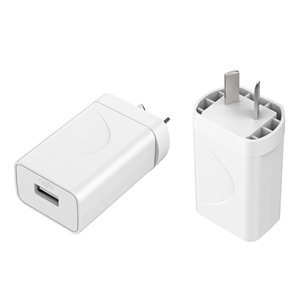 Odm OEM một cổng AU cắm 5V 2A DC USB Power <span class=keywords><strong>Adapter</strong></span> tường sạc với PC chất liệu cho <span class=keywords><strong>iPhone</strong></span> Samsung điện thoại thông minh Úc - Product Image 1