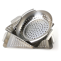 Offres Spéciales : Outils et Accessoires de Barbecue – Panier de Cuisson et Plaque de Gril Durables en Acier Inoxydable 430, Panier à Légumes