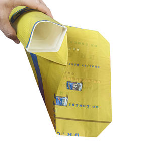 Sacs en plastique tissé PP personnalisés <span class=keywords><strong>de</strong></span> 40 <span class=keywords><strong>kg</strong></span>/50 <span class=keywords><strong>kg</strong></span>/25 <span class=keywords><strong>kg</strong></span>, sacs en ciment imperméables, sacs à valve pour le stockage <span class=keywords><strong>de</strong></span> produits chimiques - Product Image 5