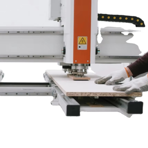 Máquina de bandas de borde YW588S Línea de producción de tableros de partículas de alta precisión completamente automática Maquinaria Operación estable - Product Image 1