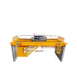 Mobile gantry crane model <b>electric</b> remote control small simulation crane model plastic 14+ years building tool <b>kit</b> - Product Image 1