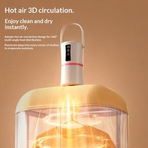Machine de séchage à air chaud à température constante pour la maison, avec stérilisation PTC, élimination des acariens et minuterie, idéale pour les voyages et les dortoirs - Product Image 3