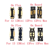 Connecteur FPC de batterie pour iPhone 11 12 13 14 Pro Max 6 6S 7 8 Plus X XS XR – Câble flexible de connexion de la batterie FPC sur carte mère