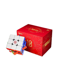 NOUVEAU MOYU Super Weilong V2 18e Anniversaire Edition AI 3x3 Maglev Magic Speed Cube Stickerless Fidget Toys Cubo Magico