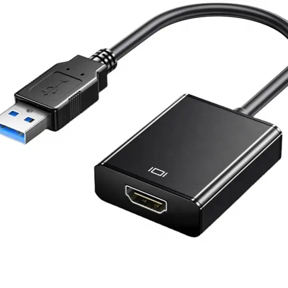 USB3.0からVGAへのアダプターhdmiマルチシステムドライブフリー1080pHDUSBからVGAへのアダプター