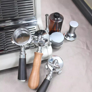 Herramientas de Barista, Accesorios para Café, Portafiltro de 51 mm con 2 Boquillas para <span class=keywords><strong>Delonghi</strong></span> <span class=keywords><strong>EC685</strong></span> EC680 - Product Image 5