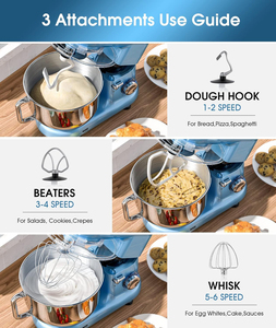 Baking Nguồn cung cấp thực phẩm mixersbatidora de Pie multifuncional bánh bao máy 4.5L bột bánh trộn thực phẩm đứng <span class=keywords><strong>Mixer</strong></span> cho Baking - Product Image 3