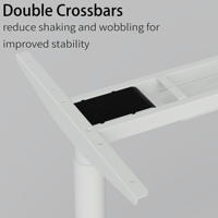PRORIALS Escritorio de Computadora Eléctrico Inteligente de Altura Ajustable, con Marco para Mesa Elevadora, en Colores Personalizados, ¡Gran Venta!