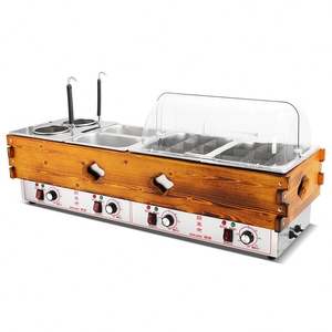 Máquina de Cocina Oden Kanto con Revestimiento de Madera, Olla Eléctrica de Acero Inoxidable con Control Eléctrico - Product Image 4