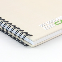 Promotion : Carnet à spirale personnalisé A4, A5, A6, couverture rigide, pour bureau, étudiants, journal, agenda