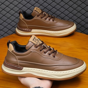 Baskets de skate pour couple grande taille, légères, respirantes, à bout large, décontractées, pour la course, blanches, pour hommes et femmes - Product Image 3