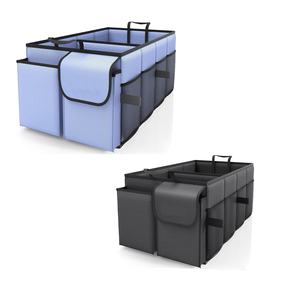 Sac de rangement pour siège arrière de coffre Organisateur de coffre-Organisateur de voiture, organisateur de coffre pliable pour l'organisation de voiture SUV - Product Image 2