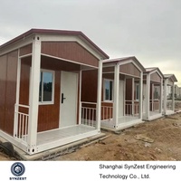 Casa Contenedor Prefabricada Pequeña con Techo Triangular 2026