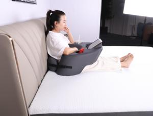Reading Pillow Adult with Backrest Cushion Soft <b>Lap</b> Memory Foam <b>Desk</b> Pillow Fitting Your Body for Gaming, Working - Product Image 3
