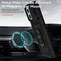 Accessoires de Téléphone LeYi avec Protection d'Appareil Photo Coque Arrière Blindée Anti-Choc pour iPhone 14 13 Pro Max