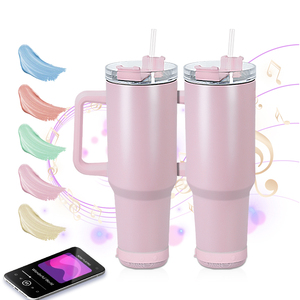 Miễn phí vận chuyển USA kho 15 cái/CTN agh 40oz Matte đầy màu sắc thăng hoa thẳng Loa Tumblers Wang - Product Image 3