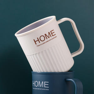 Porte-brosse à dents en plastique multifonctionnel, poignée de gobelet de bain de bouche, pot dentaire domestique - Product Image 4