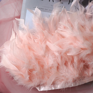Di alta qualità soffice finiture in piume di tacchino tinte per Performance teatrali/fai da te/gonna/cappello/abito decorazione accessori per abbigliamento - Product Image 3